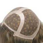 LW3429 Perruque en dentelle française de cheveux européens avec PU enduit et intégration sur le devant pour femmes | New Times Hair