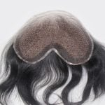 LW953: Petites pièces de cheveux en dentelle française de cehveux humains pour hommes | New Times Hair